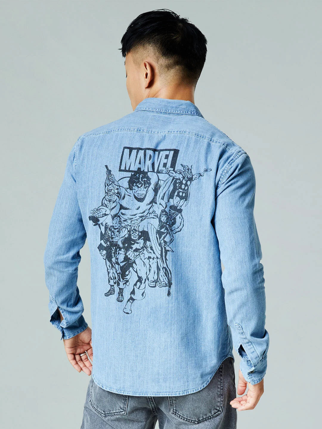 Marvel Comics (Limited Edition) Denim Shirt (UK version)