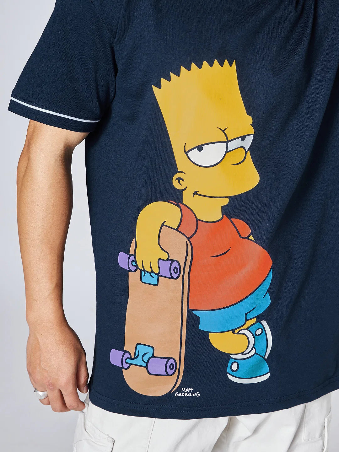 The Simpsons Flexing Like Bart Simpson (UK version)
